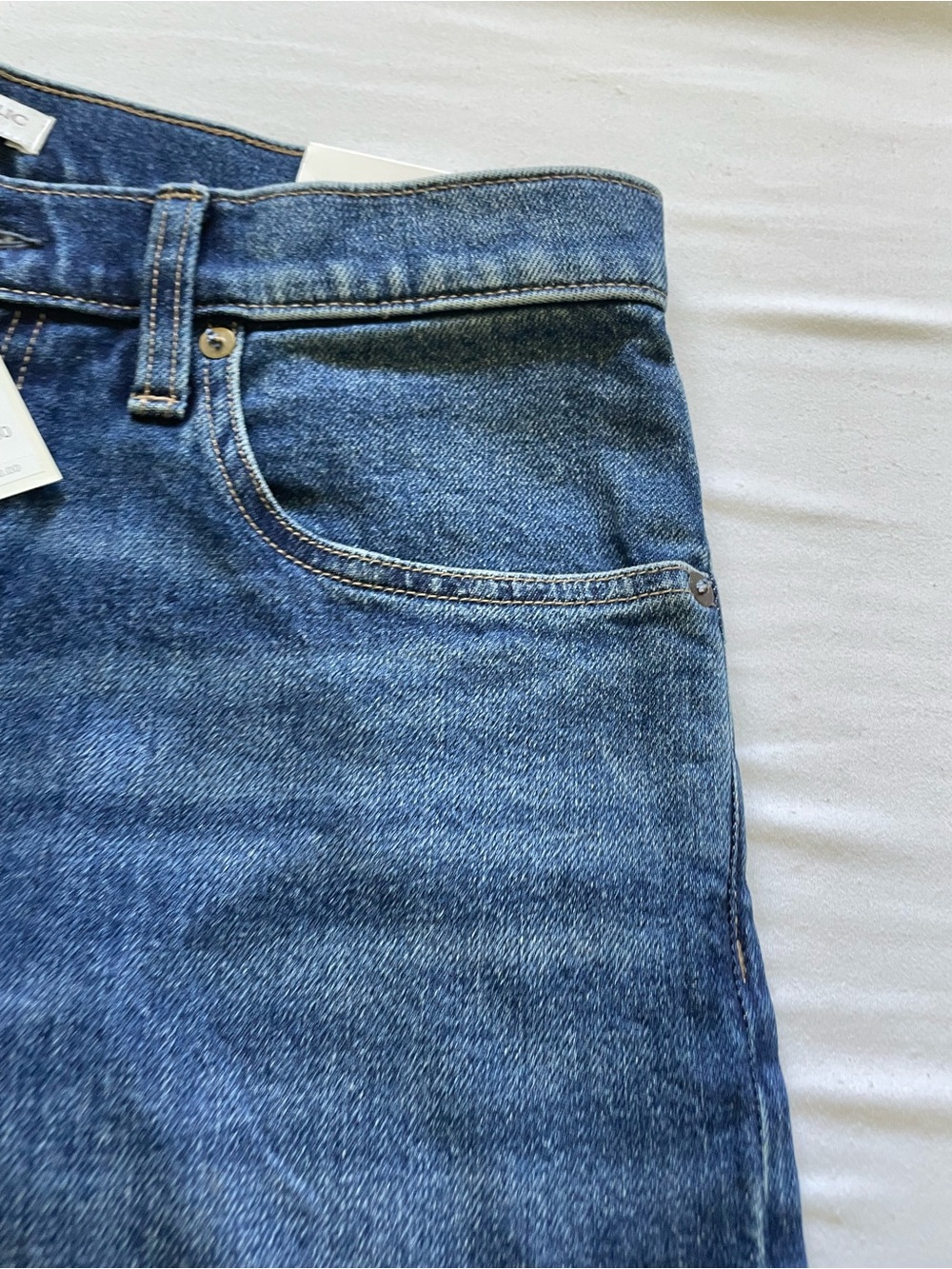 Banana Republic Men's Straight Jeans in Dark Blue Denim 31x30 - Picture 6 of 10